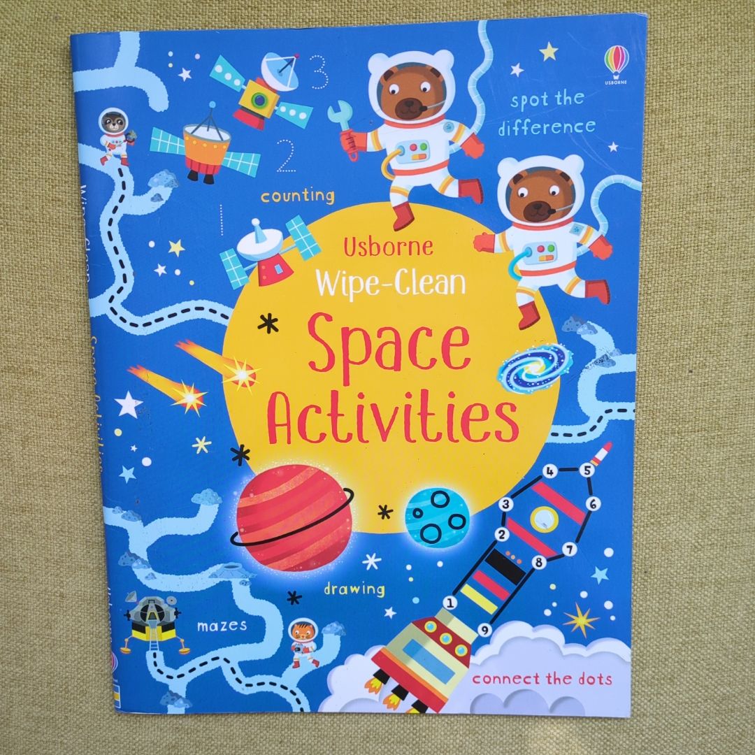 Usborne Wipe-Clean Space Activities