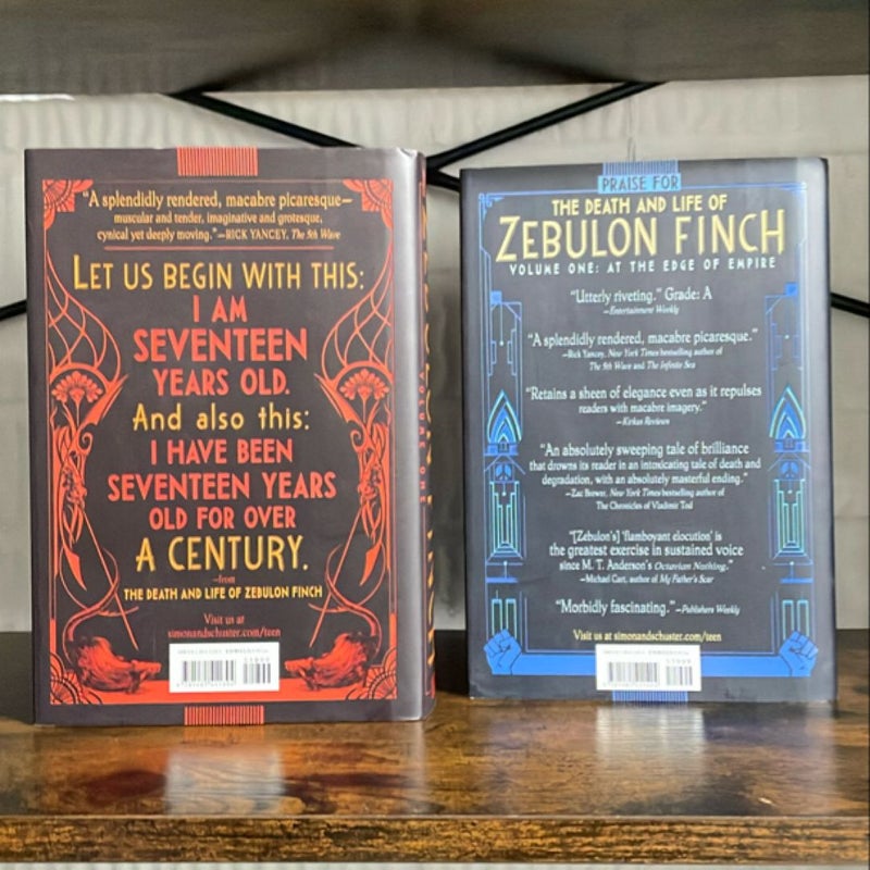 The Death and Life of Zebulon Finch Bundle