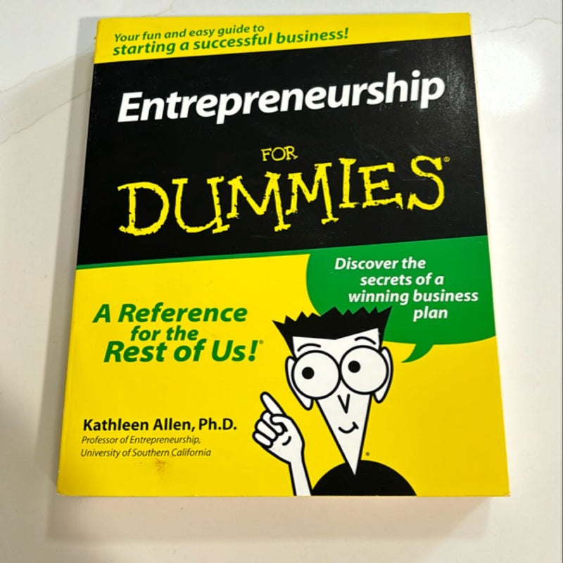 Entrepreneurship for Dummies