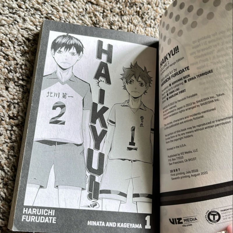 Haikyu!!, Vol. 1