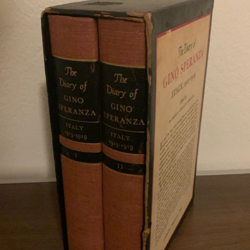 The Diary of Gino Speranza