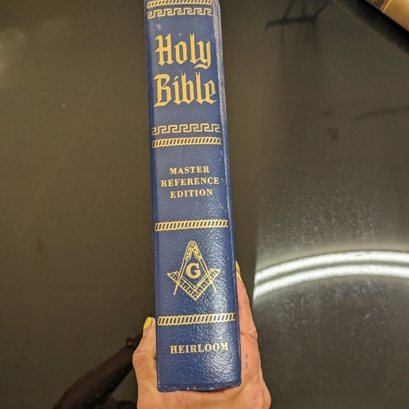 Holy Bible Masonic Master Edition 