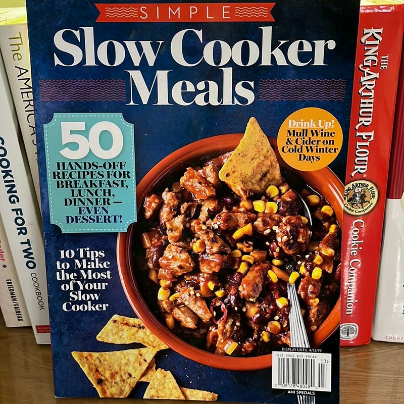 Slow cooker, meals