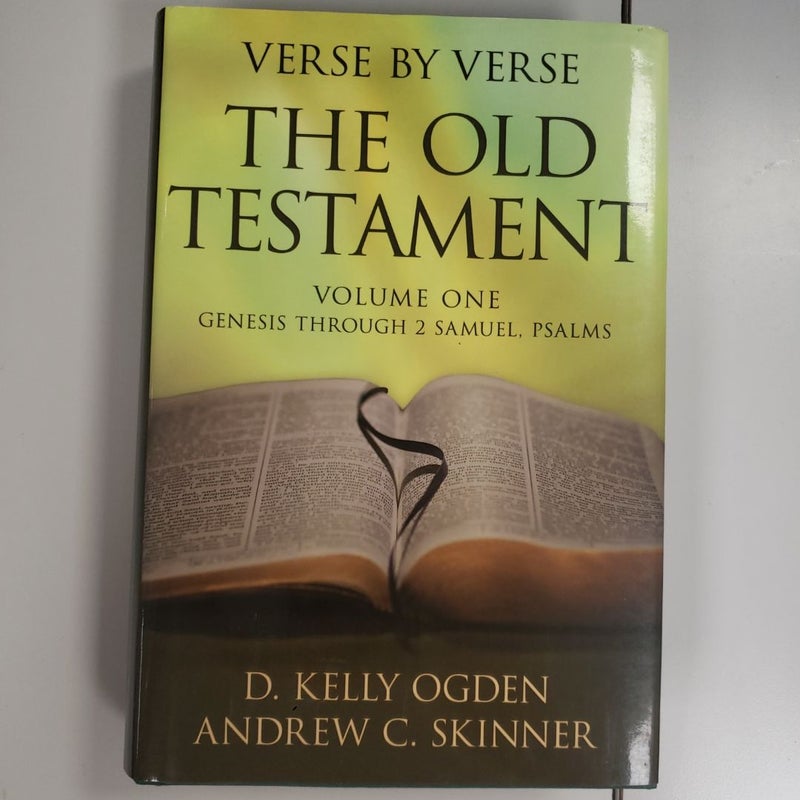 Verse by Verse, the Old Testament