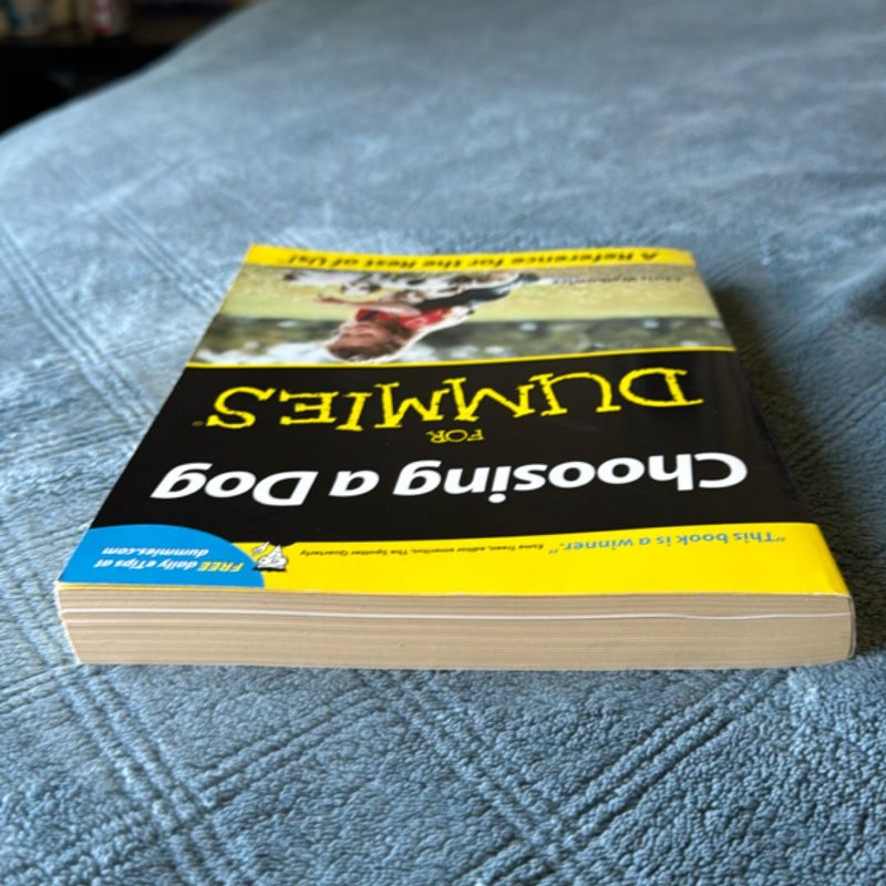 Choosing a Dog for Dummies