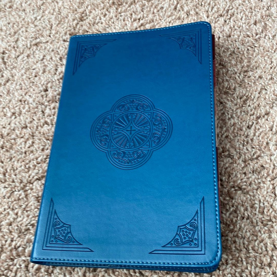 ESV Thinline Bible (TruTone, Deep Teal, Rotunda Design)