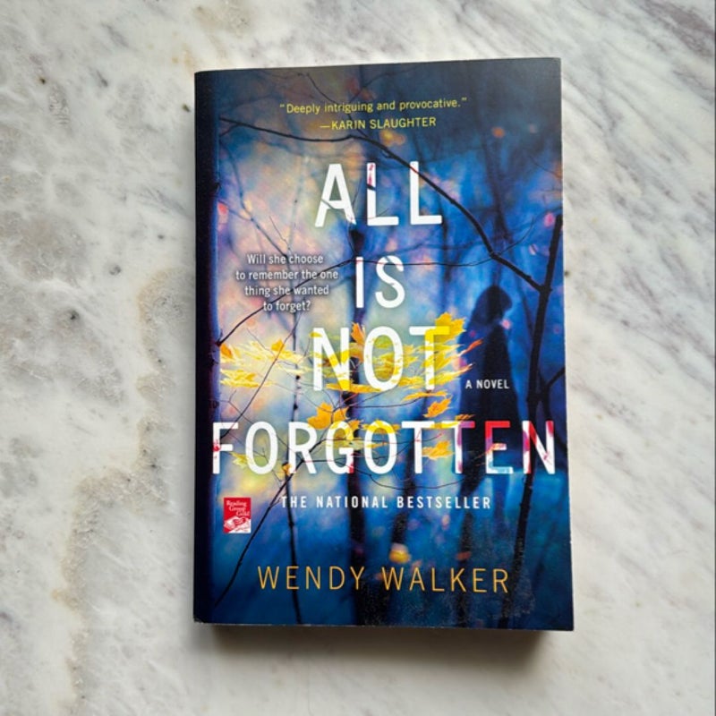 All Is Not Forgotten (Signed)