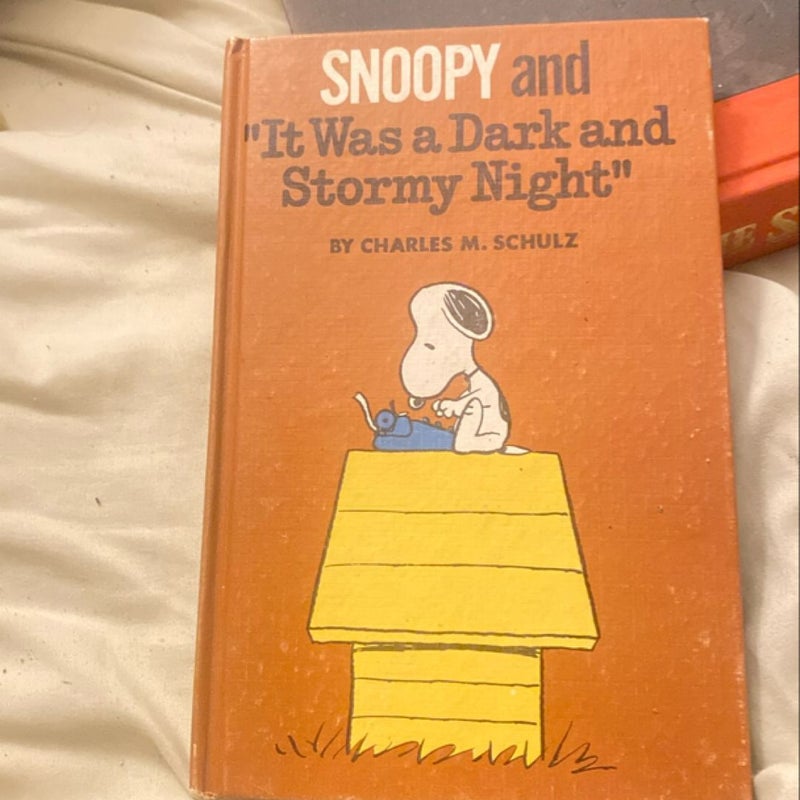 Snoopy and It Was a Dark and Stormy Nighy