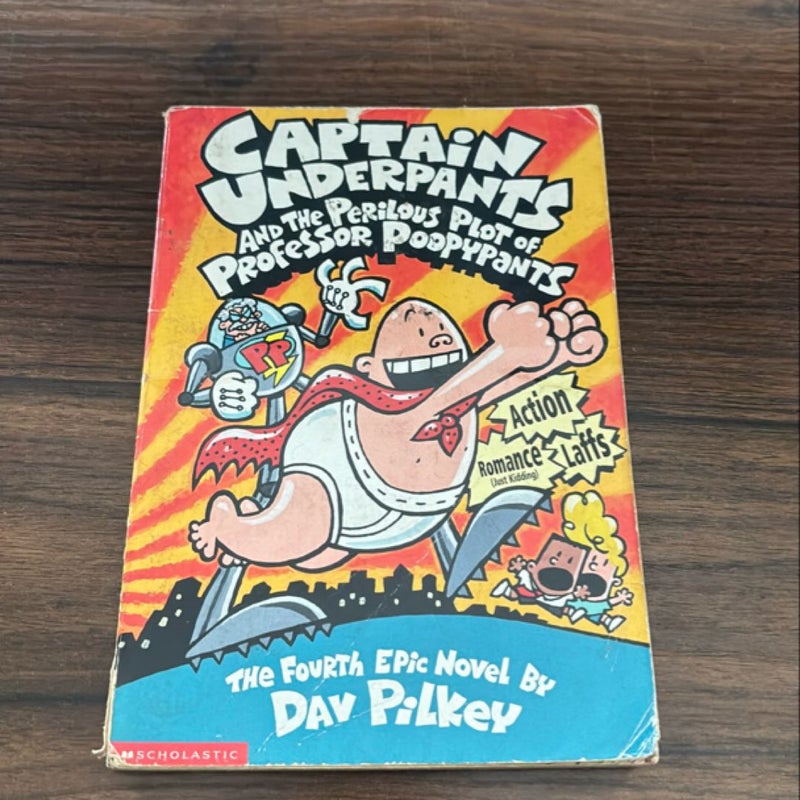 Captain Underpants and the Perilous Plot of Professor Poopypants