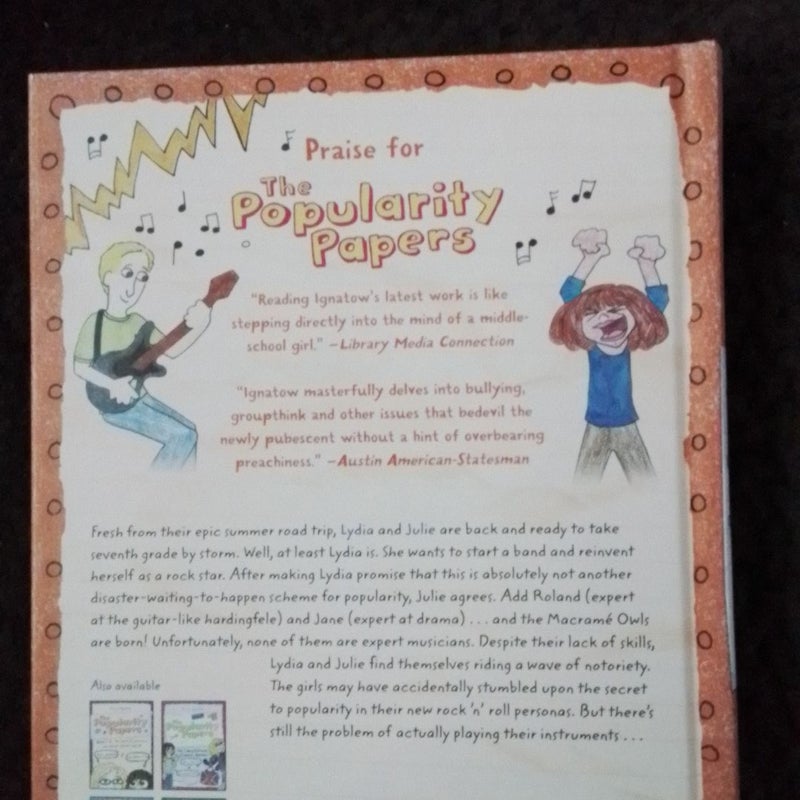 The Popularity Papers: Book Five: the Awesomely Awful Melodies of Lydia Goldbltatt and Julie Graham-Chang