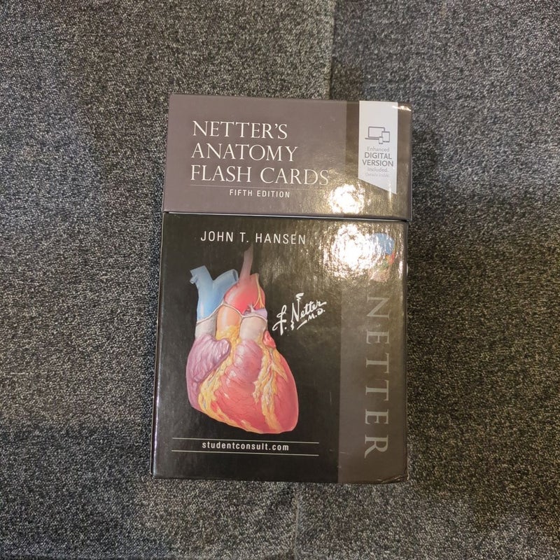 Netter's Anatomy Flash Cards