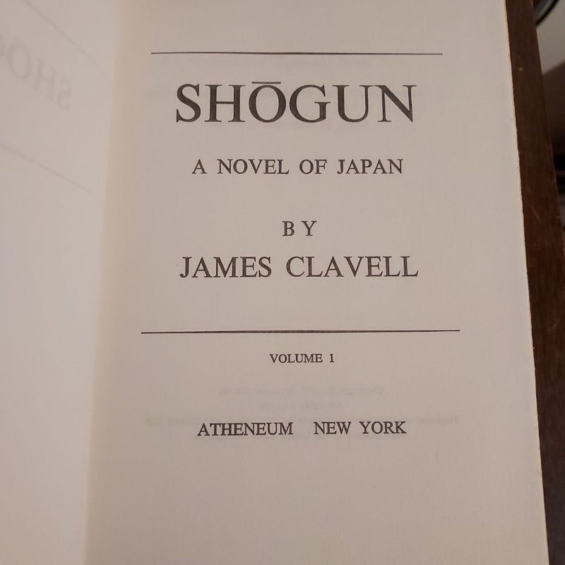 Shogun Volume 1