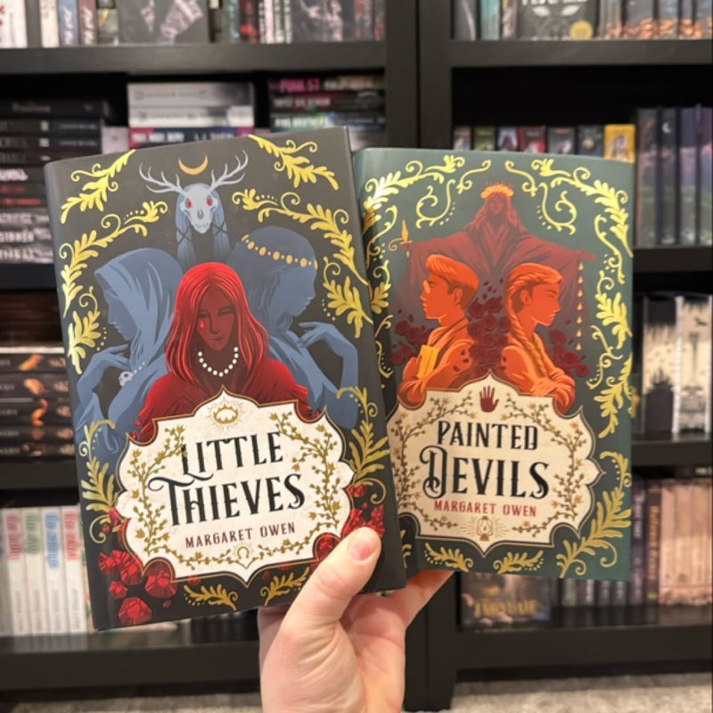 SIGNED Little Thieves + Painted Devils Illumicrate edition