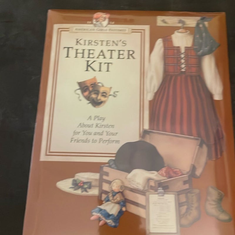 American Girl Kirsten Theater kit Dolls 1854 Pioneer Girl New SEALED