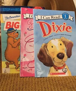 Bundle deal  Dixie, Big Bear and Pinkalicious all paper back 