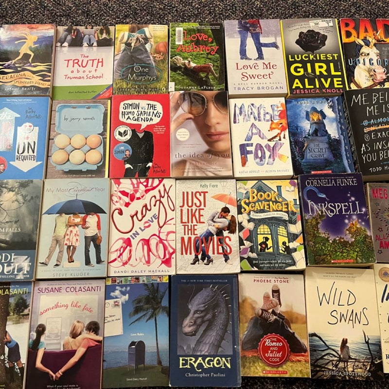 YA Various Authors 28 Book Bundle