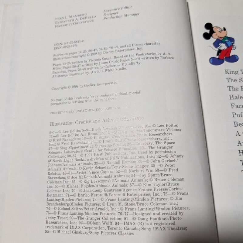 Disney's Year Book 1998