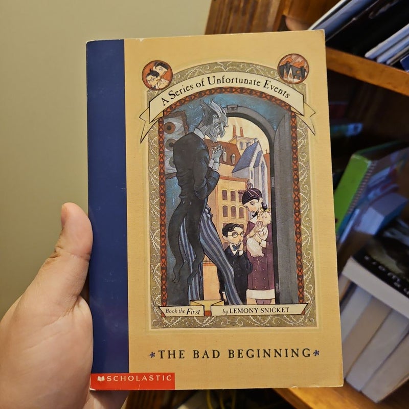 A series of unfortunate events book 1 and 10