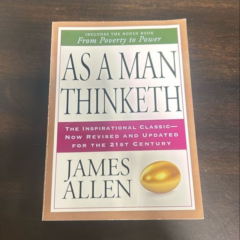 As a Man Thinketh