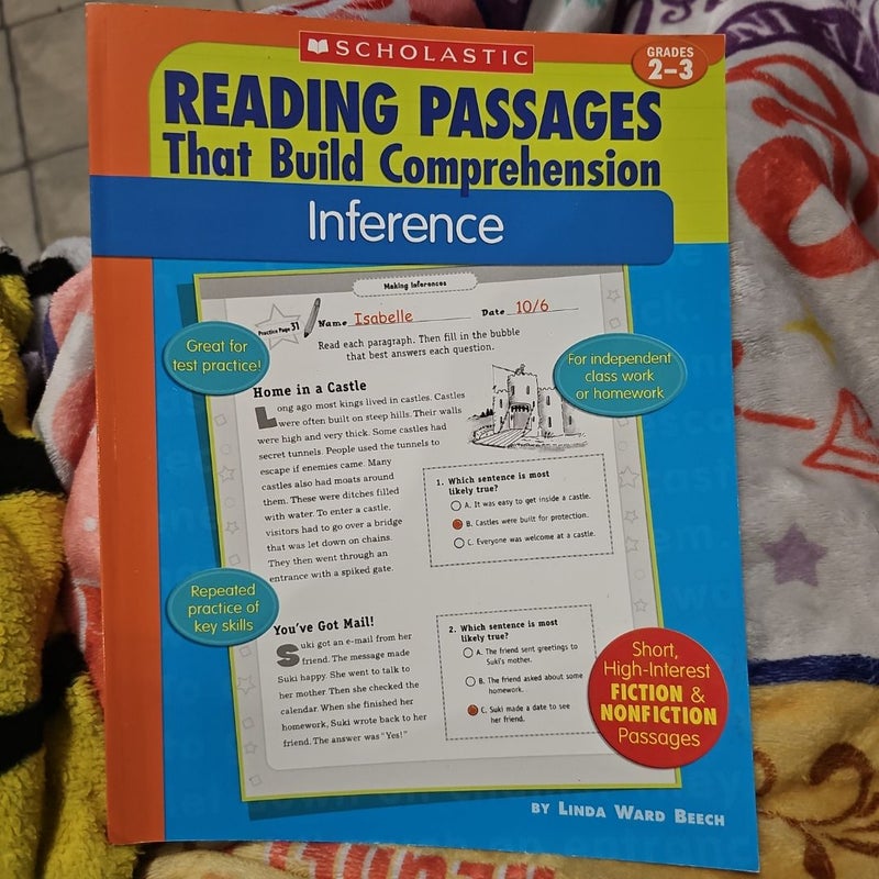 Reading Passages That Build Comprehension Inference GRADES 2-3