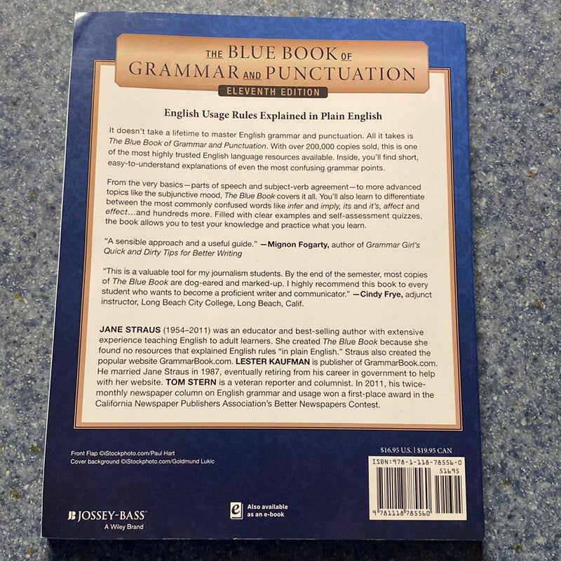 The Blue Book of Grammar and Punctuation