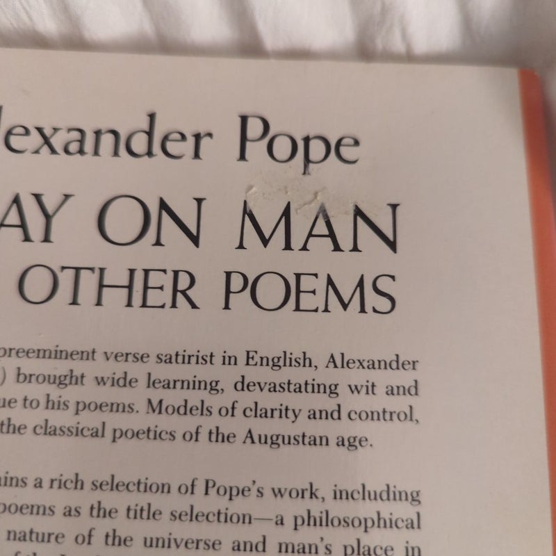 Essay on Man and Other Poems