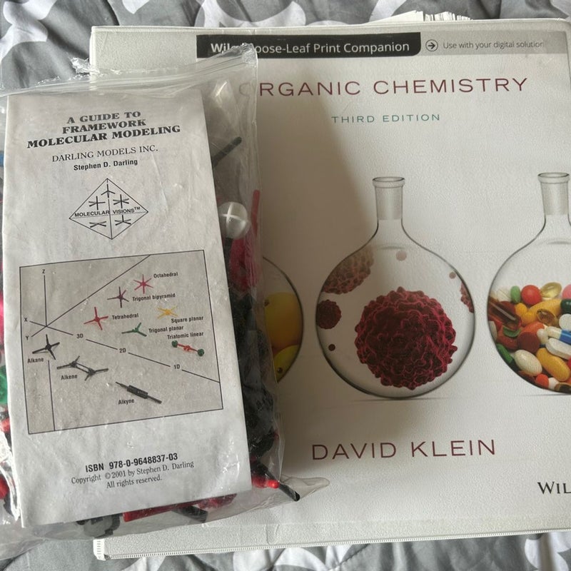 organic chemestry, plus modeling kit 