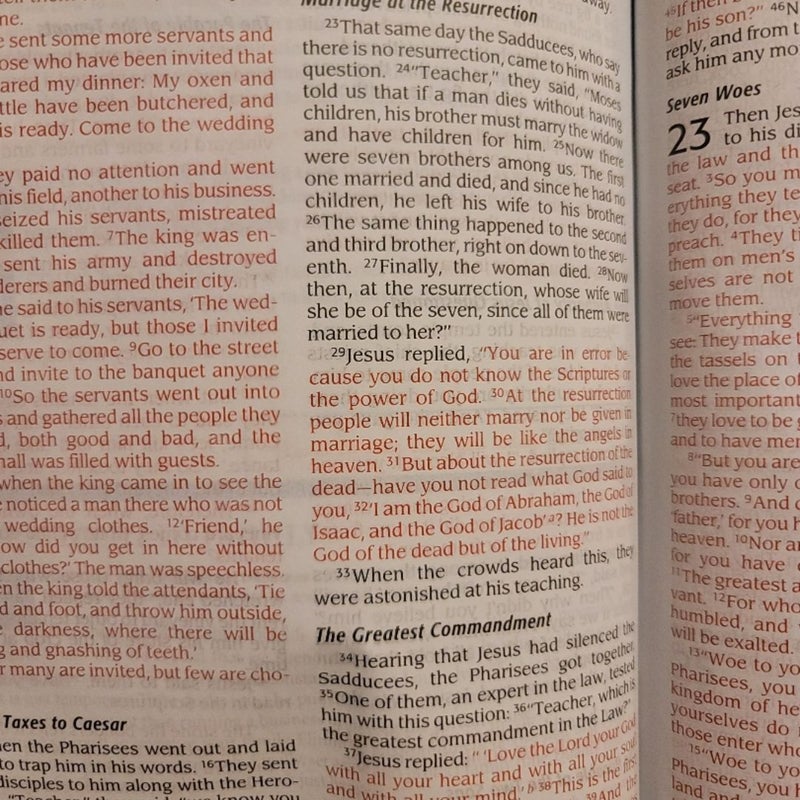 NIV Busy Mom's Bible, Italian Duo Tone (Words of Jesus Appear in Red)