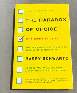 The Paradox of Choice