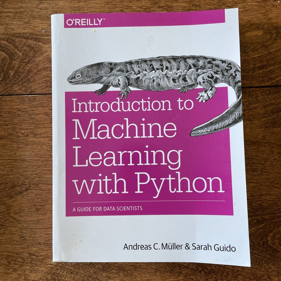 Müller guido introduction to machine learning hot sale with python