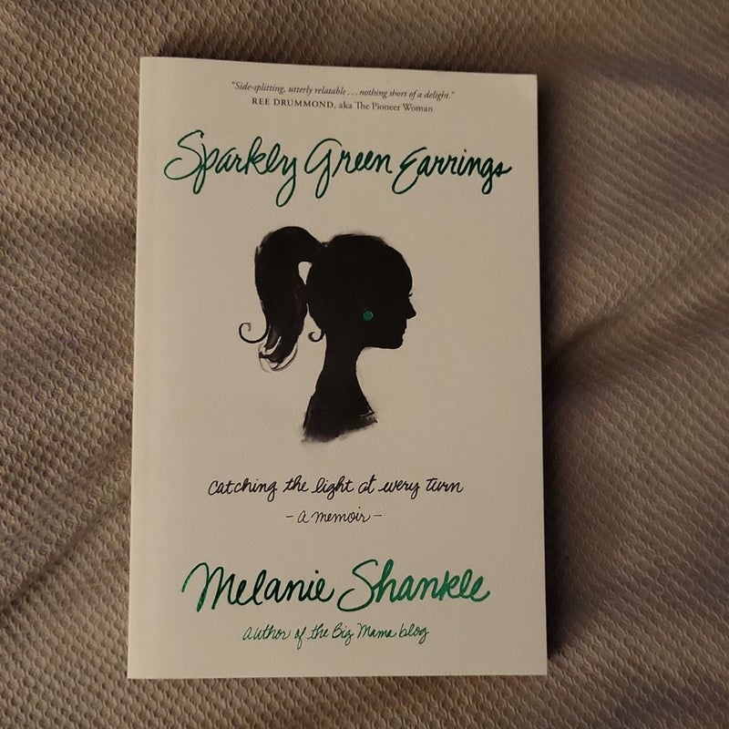 Sparkly Green Earrings