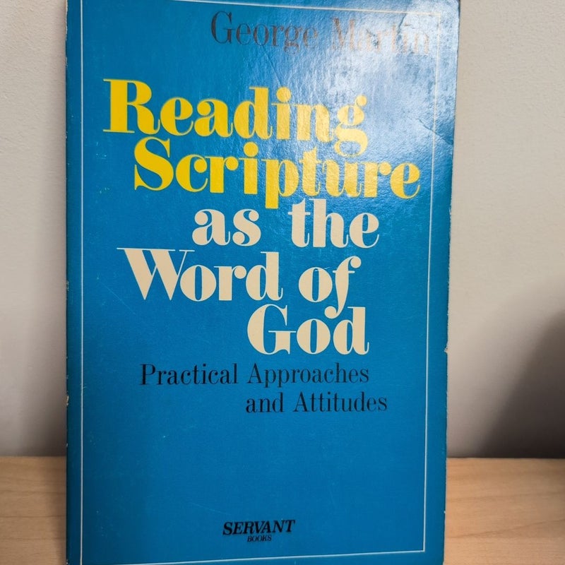 Reading scriptures as the word of God