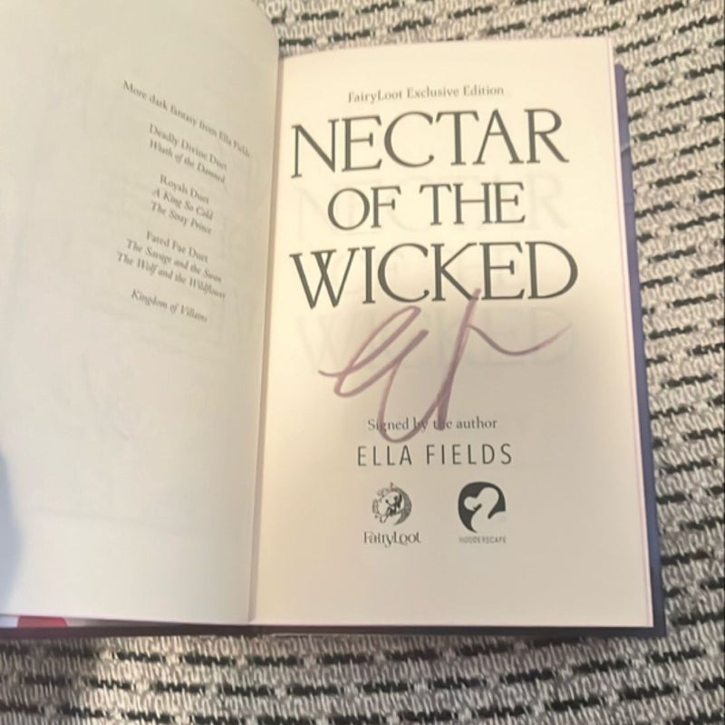 Nectar of the Wicked Fairyloot Edition