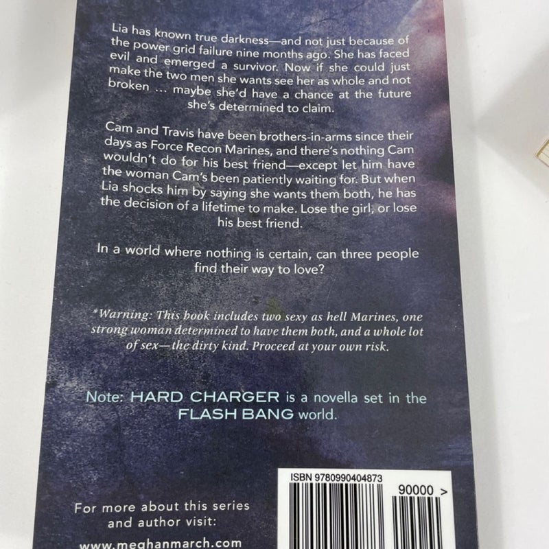 Flash Bang + Hard Charger Paperback duet