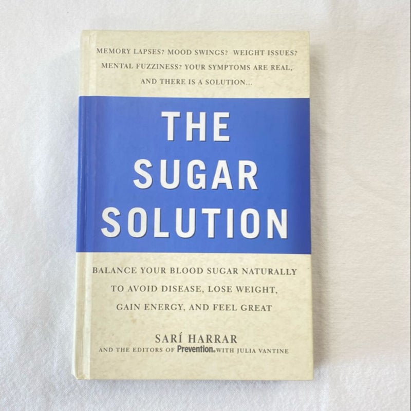 Prevention's the Sugar Solution