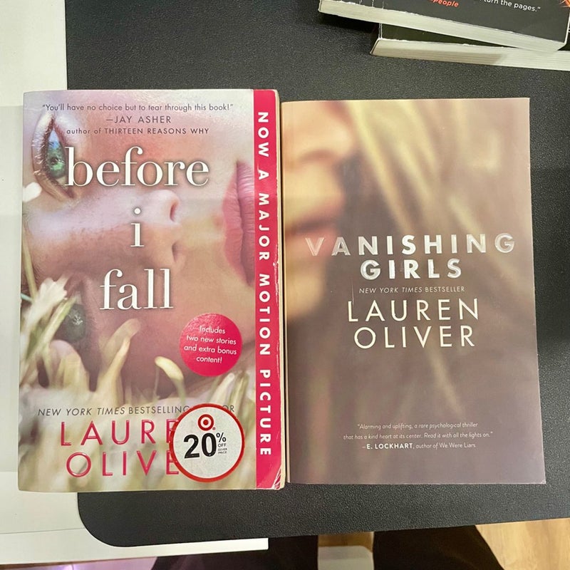 2 Pack Lauren Oliver Books