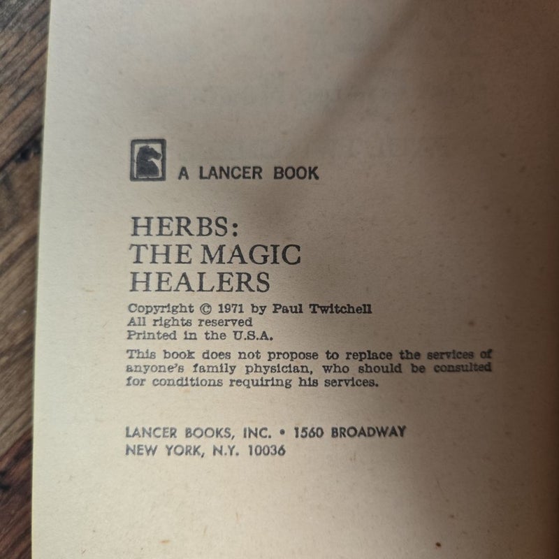 Herbs The Magic Healers