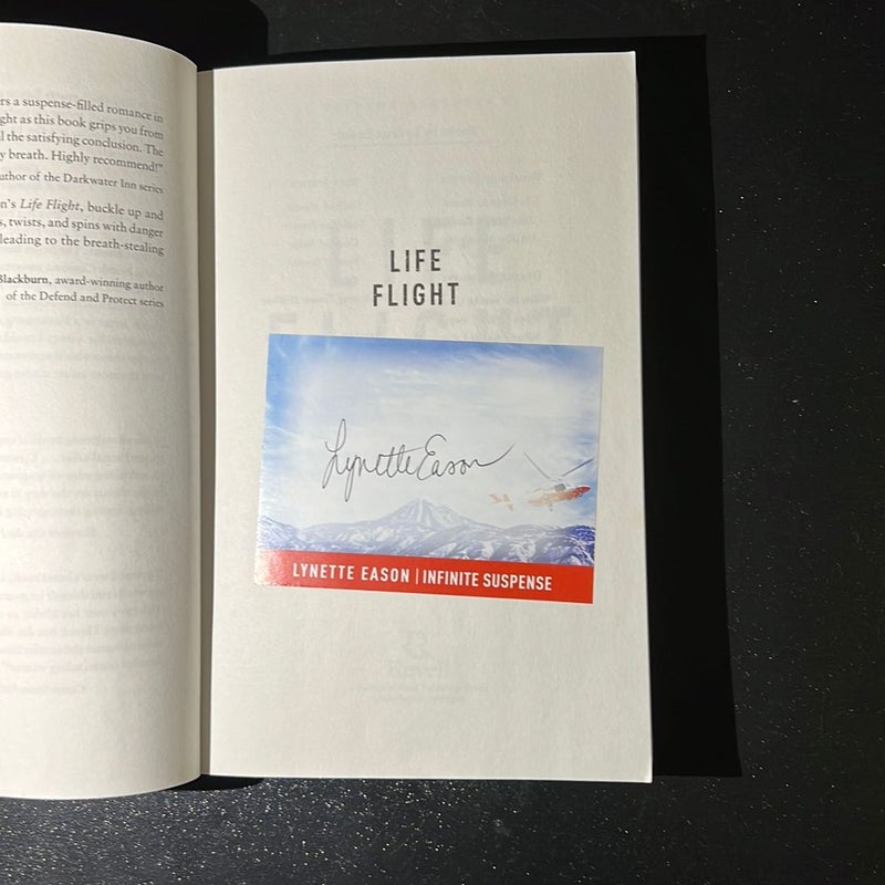 Life Flight (Signed by author)