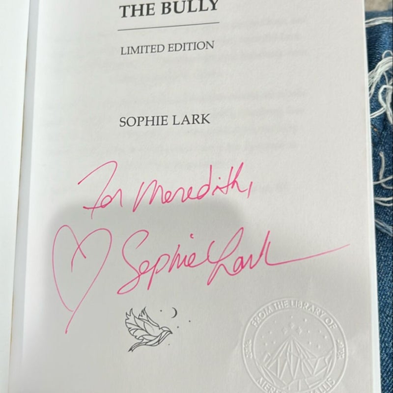 The Bully *OOP signed*
