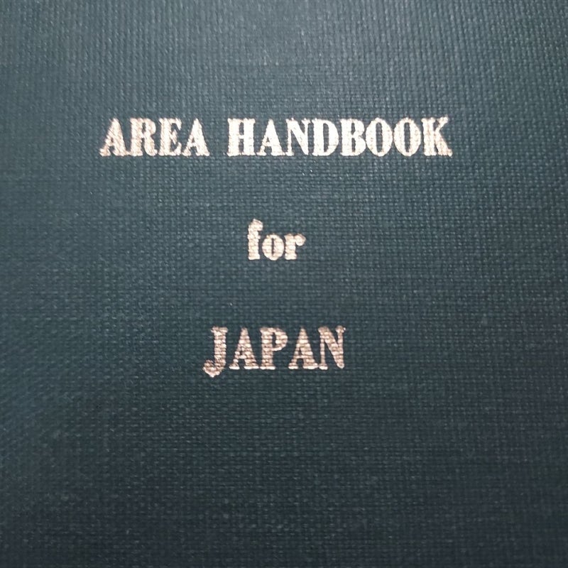 Area Handbooks 1972
