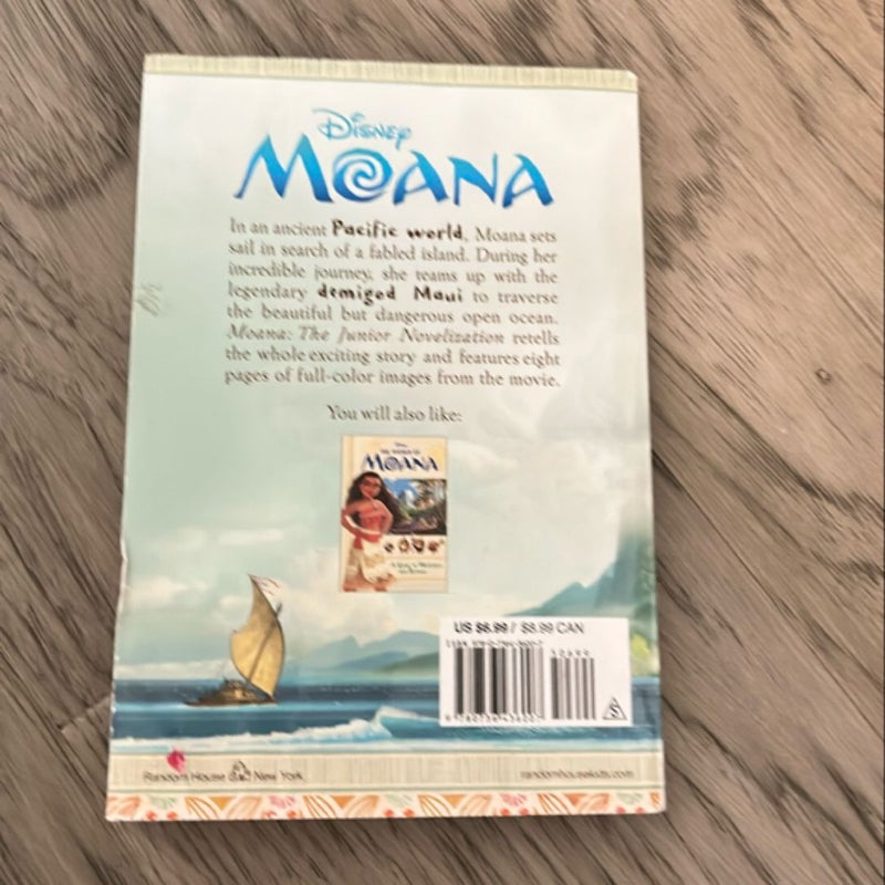 Moana: the Junior Novelization (Disney Moana)