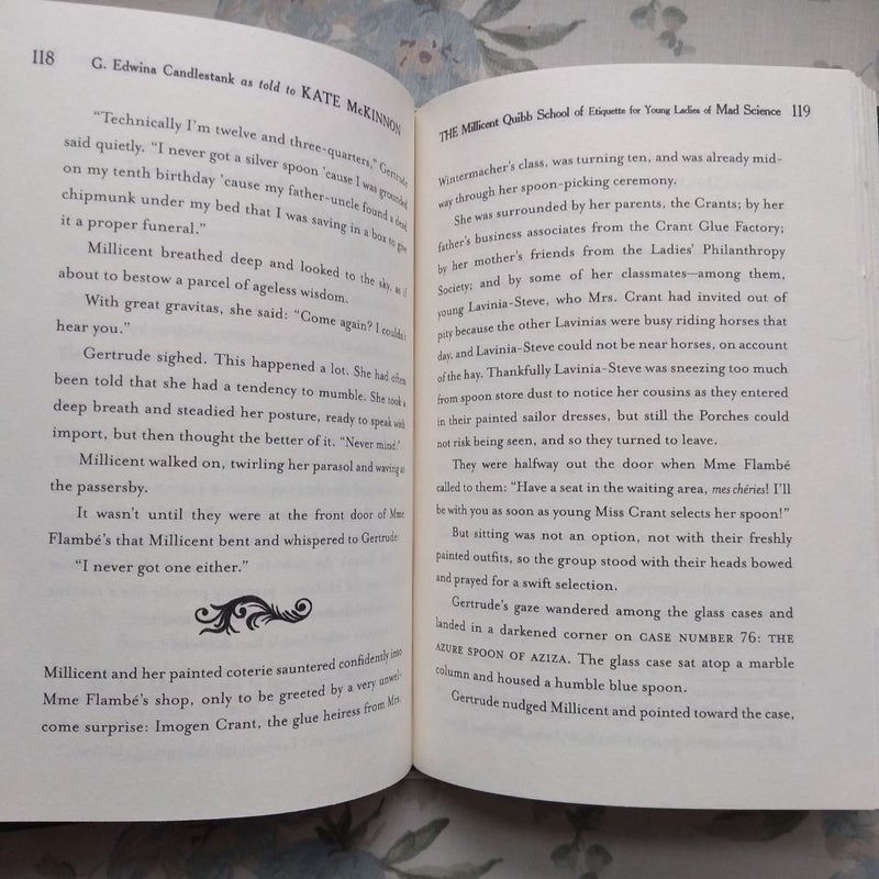 The Millicent Quibb School of Etiquette for Young Ladies of Mad Science
