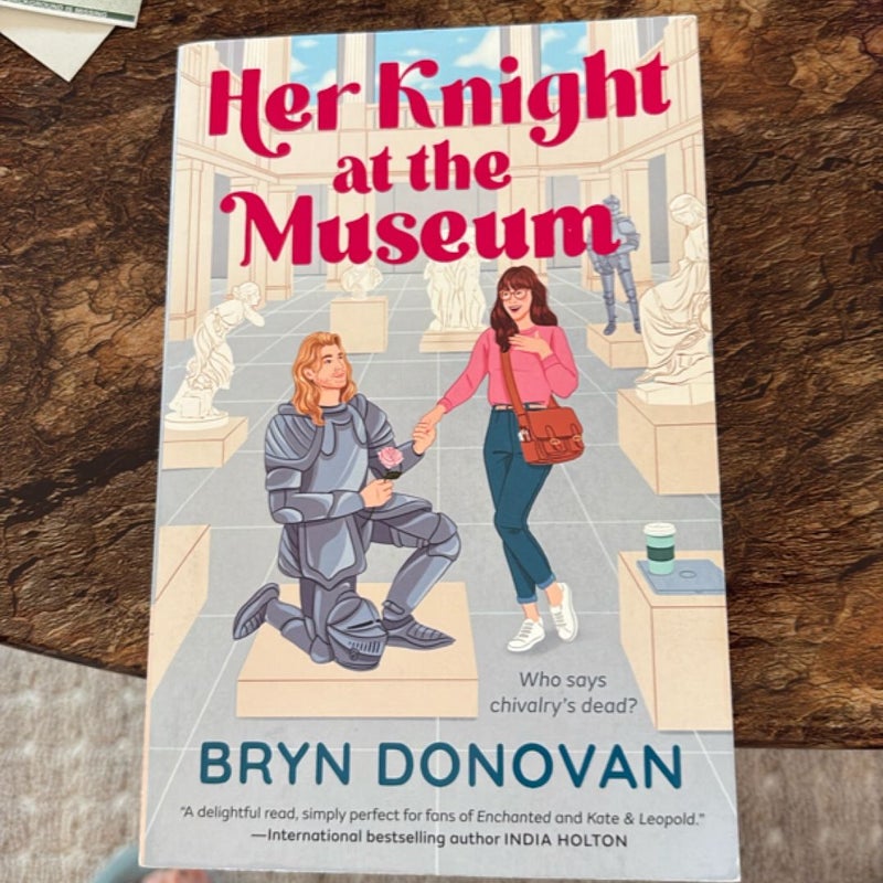 Her Knight at the Museum