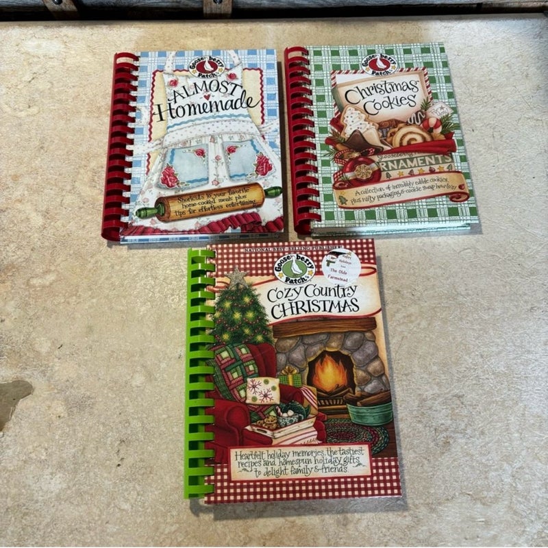 Two 2005 & One 2006 Gooseberry Patch Cookbooks