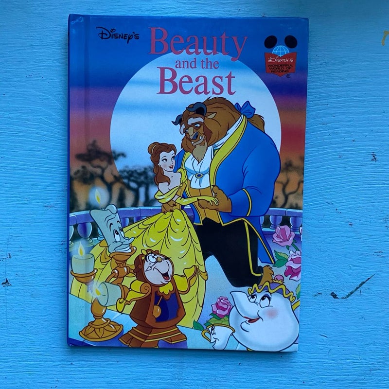 Y2K Vintage Disney Beauty and the Beast Picture Book