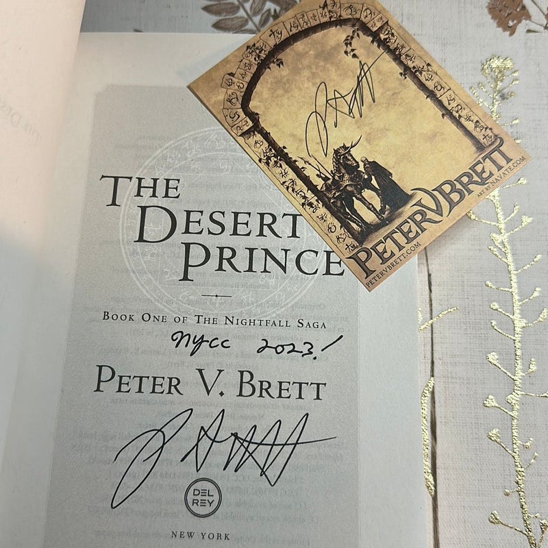 The Desert Prince *SIGNED*