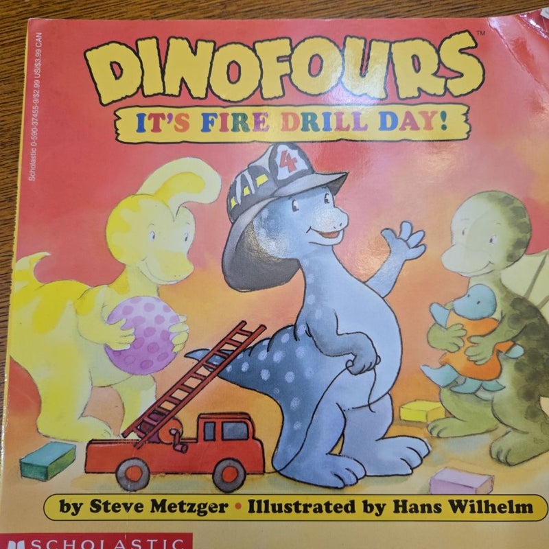 Dinofours, It's Fire Drill Day!