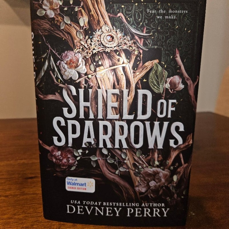 *HAND SIGNED* Walmart Limited Edition of Shield of Sparrows