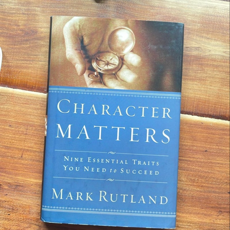 Character Matters