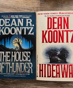 Hideaway & The House of Thunder (2 books)